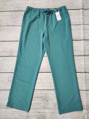 Figs Pisco Size XL Basic Scrub Pants Aqua Blue Green Men's Technical Collection